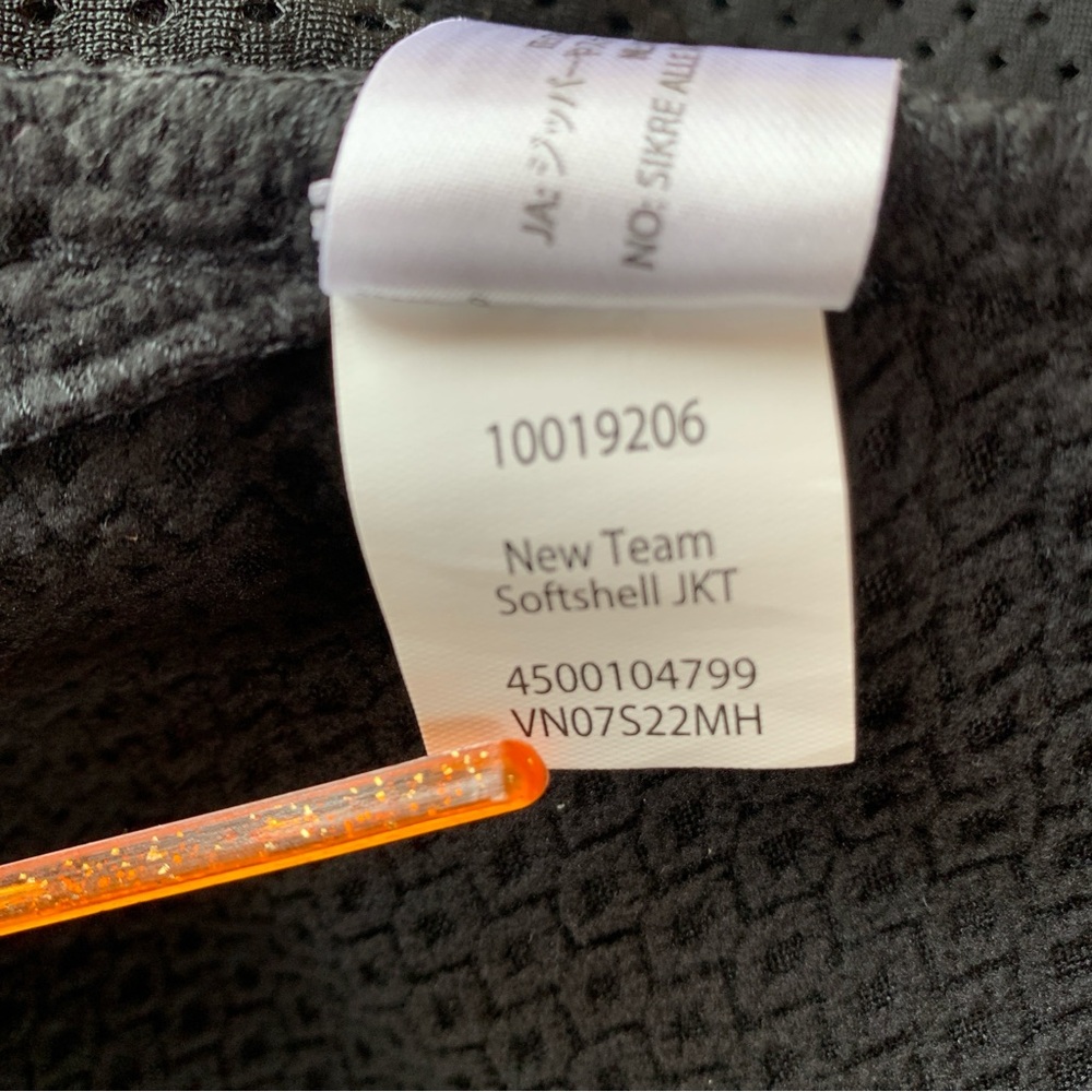 Ariat Team Softshell Jacket Black Zip Front Size … - image 8